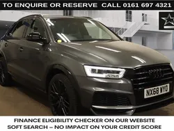 Grey Used 2018 Audi Q3 Black Edition SUV | £15,470 (Good price)