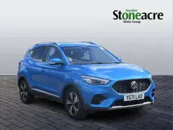 Blue Used 2021 MG ZS Excite Sedan | £11,995 (Fair price)