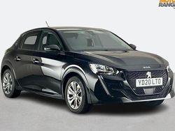 Black Used 2020 Peugeot e-208 Allure Hatchback | £10,195 (Good price)