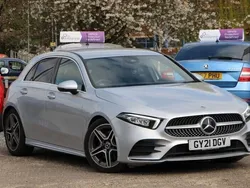 Silver Used 2021 Mercedes A220 AMG line Hatchback | £19,480 (Fair price)