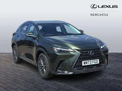 Green Used 2023 Lexus NX350h Estate | £38,500
