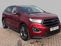 Red Used 2017 Ford Edge Sport SUV | £14,920 (Fair price)