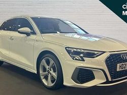 White Used 2021 Audi A3 S-Line Hatchback | £20,023 (Fair price)