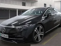 Black Used 2022 Mercedes EQS450+ Exclusive Luxury Sedan | £39,583