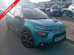 Blue Used 2022 Citroën C3 PureTech Hatchback | £10,977 (Fair price)