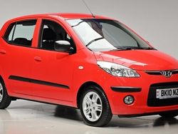 Red Used 2010 Hyundai i10 Comfort Hatchback | £4,380 (A bit pricey)