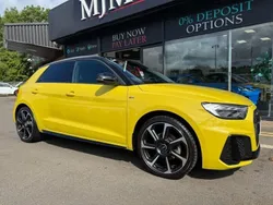Yellow Used 2021 Audi A1 Sportback Black Edition Hatchback | £22,995 (Expensive)