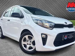 White Used 2018 Kia Picanto Hatchback | £7,499 (Fair price)