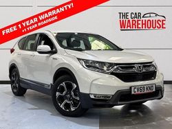 White Used 2019 Honda CR-V Hybrid SUV | £18,999 (Good price)