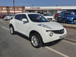 White Used 2012 Nissan Juke Acenta SUV | £4,950 (Fair price)
