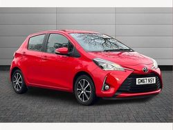Red Used 2018 Toyota Yaris Hatchback | £10,750 (Fair price)
