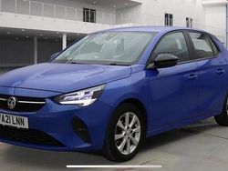 Blue Used 2021 Vauxhall Corsa Hatchback | £9,495 (Fair price)
