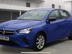 Blue Used 2021 Vauxhall Corsa Hatchback | £9,495 (Fair price)
