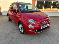 Red Used 2019 Fiat 500 Lounge Hatchback | £6,995 (Fair price)