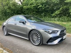 Grey Used 2024 Mercedes CLA200 AMG line Coupe | £29,995 (Good price)