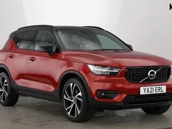 Metallic fusion red Used 2021 Volvo XC40 R-Design Pro SUV | £28,111 (A bit pricey)