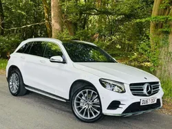 White Used 2017 Mercedes GLC220 AMG Line Premium Plus SUV | £19,849 (Fair price)