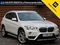 White Used 2018 BMW X1 xLine SUV | £17,995 (Good price)