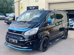 Black Used 2016 Ford Transit Custom Limited Van | £13,995 (Fair price)