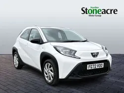 White Used 2022 Toyota Aygo PURE Hatchback | £11,795 (Fair price)