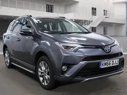 Grey Used 2016 Toyota RAV4 Hybrid SUV | £13,995 (Fair price)