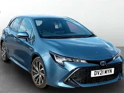 Blue Used 2021 Toyota Corolla Design Hatchback | £17,999 (Fair price)