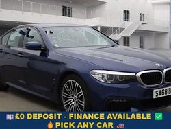 Blue Used 2018 BMW 530e M Sport Sedan | £16,999 (Good price)