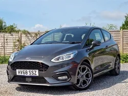 Grey Used 2018 Ford Fiesta ST-Line Hatchback | £8,490 (A bit pricey)