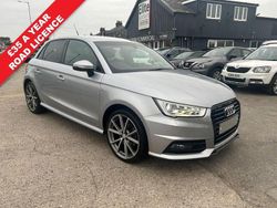 Silver Used 2016 Audi A1 Sportback Black Edition Hatchback | £10,995 (Fair price)