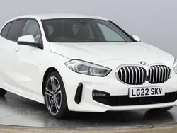 White Used 2022 BMW 118 M Sport Hatchback | £22,750 (Fair price)