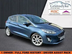 Blue Used 2021 Ford Fiesta Titanium X Hatchback | £14,990 (Fair price)