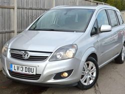 Silver Used 2013 Vauxhall Zafira Design Edition MPV | £3,949 (Fair price)