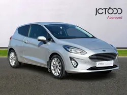 Silver Used 2018 Ford Fiesta Titanium Hatchback | £6,765 (Fair price)