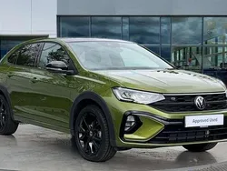 Visual green metallic black Used 2025 VW Taigo R-line SUV | £26,320 (Expensive)