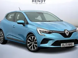 Blue Used 2021 Renault Clio V Iconic Hatchback | £11,499 (Fair price)