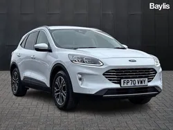 White Used 2020 Ford Kuga Titanium SUV | £18,547 (Good price)