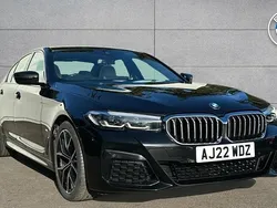 Black Used 2022 BMW 520 M Sport | £27,447 (Fair price)