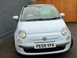 Blue Used 2009 Fiat 500 Lounge Hatchback | £2,599