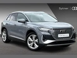 Grey Used 2024 Audi Q4 e-tron S-Line SUV | £35,500 (Good price)
