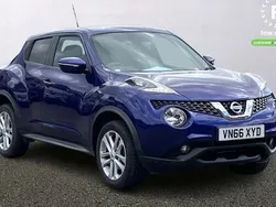 Blue Used 2015 Nissan Juke N-Connecta SUV | £7,499 (Fair price)