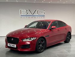 Red Used 2017 Jaguar XE R-Sport Sedan | £9,994 (Fair price)