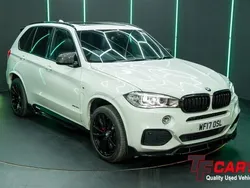 White Used 2017 BMW X5 M Sport SUV | £28,995 (Fair price)