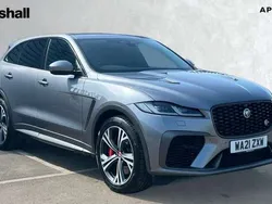 Grey Used 2021 Jaguar F-Pace SVR SUV | £47,167 (Expensive)