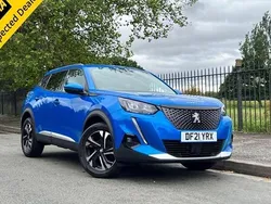 Blue Used 2021 Peugeot 2008 Allure Premium SUV | £13,295 (Fair price)