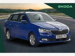 Blue Used 2019 Skoda Fabia SE Hatchback | £11,450 (A bit pricey)