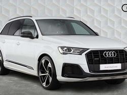 White Used 2022 Audi Q7 Black Edition SUV | £40,700 (Fair price)
