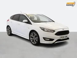 White Used 2018 Ford Focus ST-Line Hatchback | £10,495 (Good price)