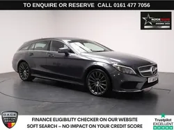 Grey Used 2016 Mercedes CLS220 Shooting Brake AMG line Estate | £15,490