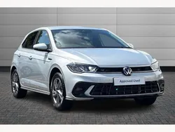 Silver Used 2024 VW Polo R-line Hatchback | £21,495 (Fair price)