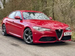 Red Used 2017 Alfa Romeo Giulia Veloce Sedan | £9,495